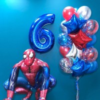 Шарики на день рождения Человек паук