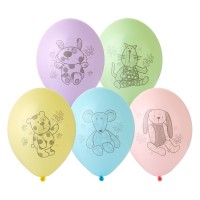 Воздушные шары "С Днем рождения Плюшевые игрушки"