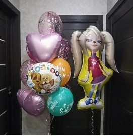 Шарики Барбоскины Роза