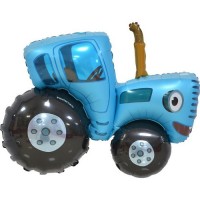 Шар Синий трактор