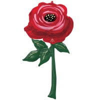 Фольгированный шар цветок Роза