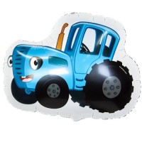 Шар фигура Синий трактор
