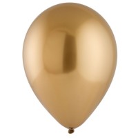 Гелиевый шар Хром золото