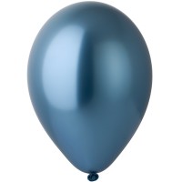 Гелиевый шар Хром синий