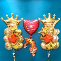 Комплект шаров "Королевский день рождения"