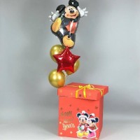 Коробка с шарами "Микки Маус"