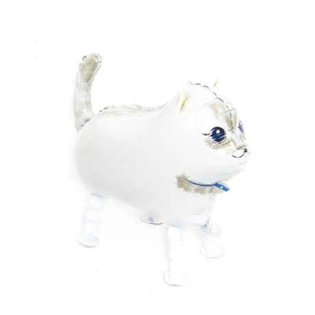 Ходячая фигурка Белая кошка