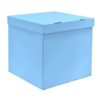 Коробка для шариков 70х70, голубая