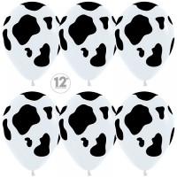 Латексные шары "Пятна коровы"