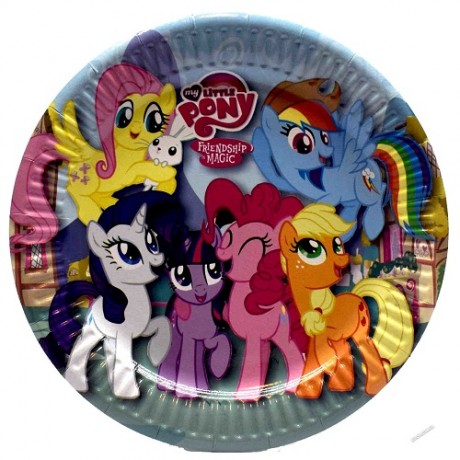 Одноразовые тарелки My Little Pony