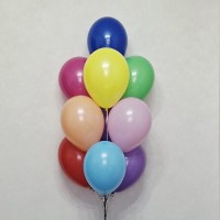 Классический букет из 10 шаров