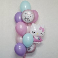 Букет из шаров «Hello Kitty»