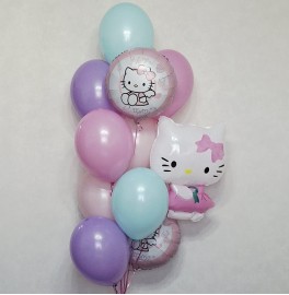 Букет из шаров «Hello Kitty»