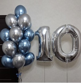 Набор шаров на 10 лет