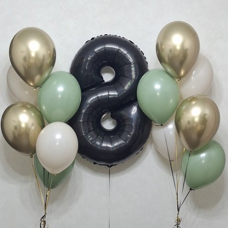 Комплект шаров на 8 лет