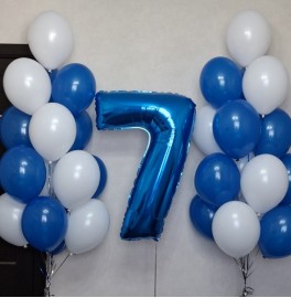 Набор шаров на 7 лет