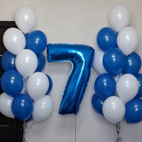 Набор шаров на 7 лет