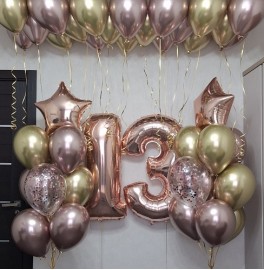 Набор шаров на 13 лет