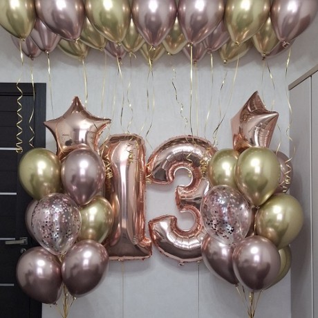 Набор шаров на 13 лет
