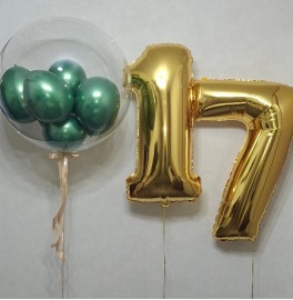 Шарики на 17 лет