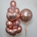 Композиция из шаров "Happy Birthday"