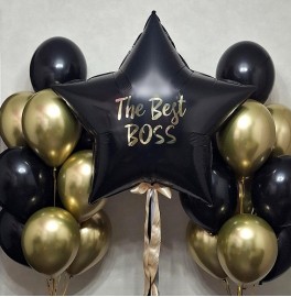 Набор шаров "The Best Boss"
