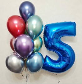 Воздушные шары на ДР 5 лет