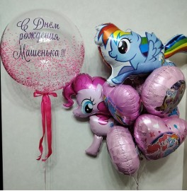 Комплект шаров "My little pony"