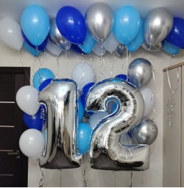 Комплект шаров на 12 лет